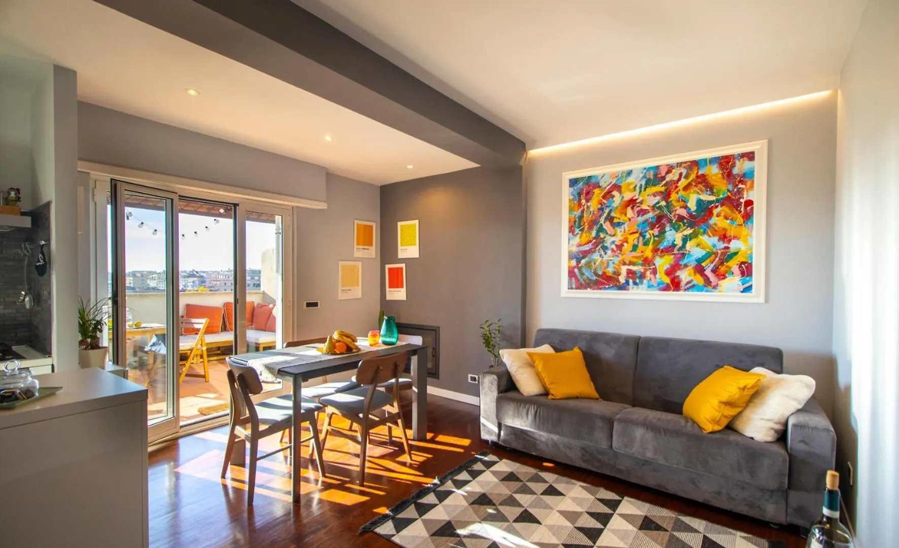 Attico E Terrazza Con Vista Di Andrea Apartment Rome